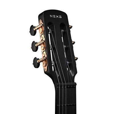 Enya NEXG 2N CL BK Siyah Renk Elektro Klasik Gitar